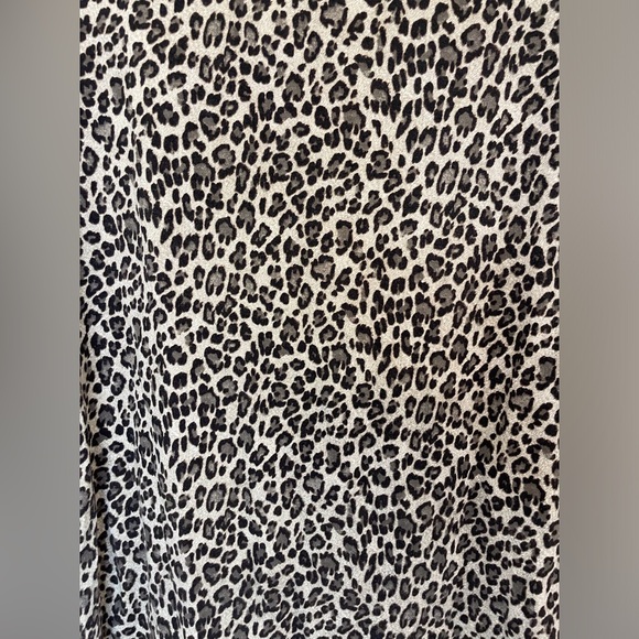 Ralph Lauren Women’s Vintage Leopard Print Long‎ Sleeve Rayon Top Size L - Picture 3 of 6